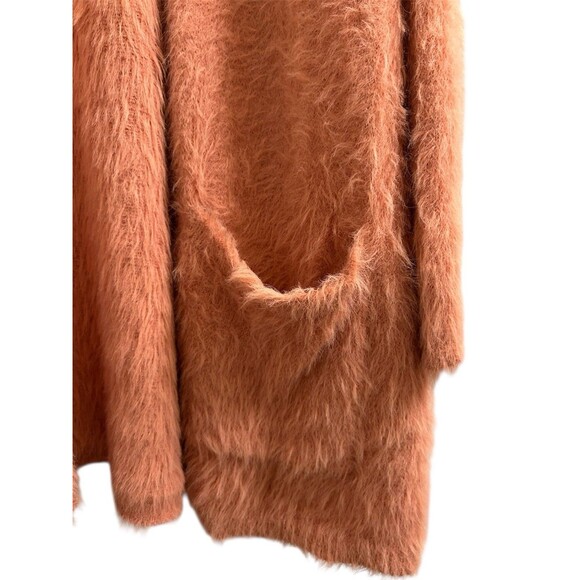 Colleen Lopez Coral Open Front Cardigan Size 2X - Picture 4 of 6